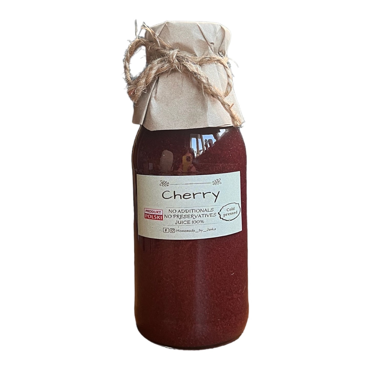 HOMEMADE BY JANKA   Cherry Juice  | Cold Pressed | 330ml