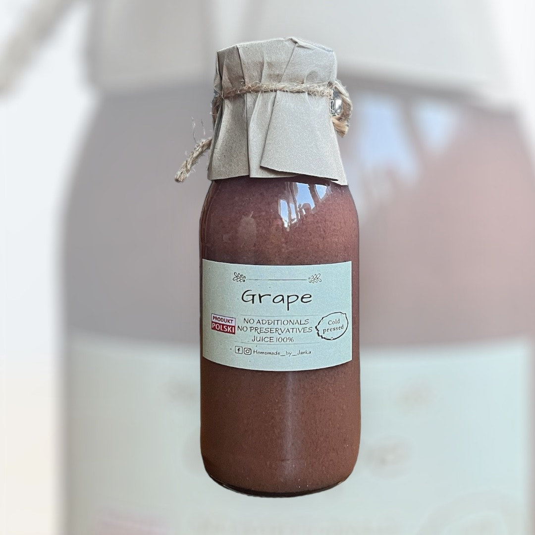 HOMEMADE BY JANKA  Grape Juice  | Cold Pressed | 330ml