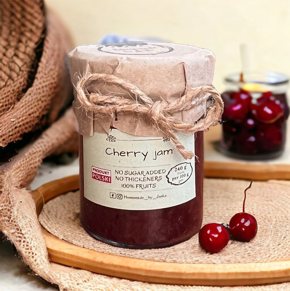 HOMEMADE BY JANKA   Cherry Jam | 240g