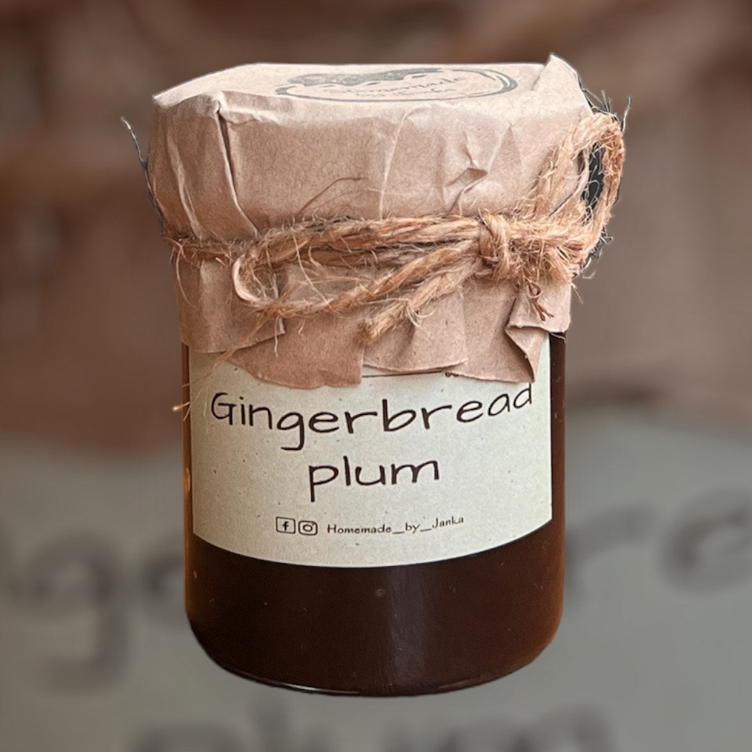 HOMEMADE BY JANKA  Gingerbread Plum Jam | 220g