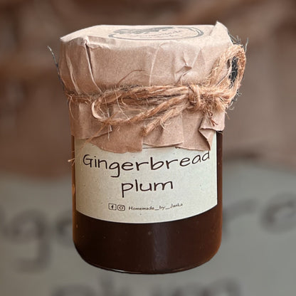 HOMEMADE BY JANKA  Gingerbread Plum Jam | 220g