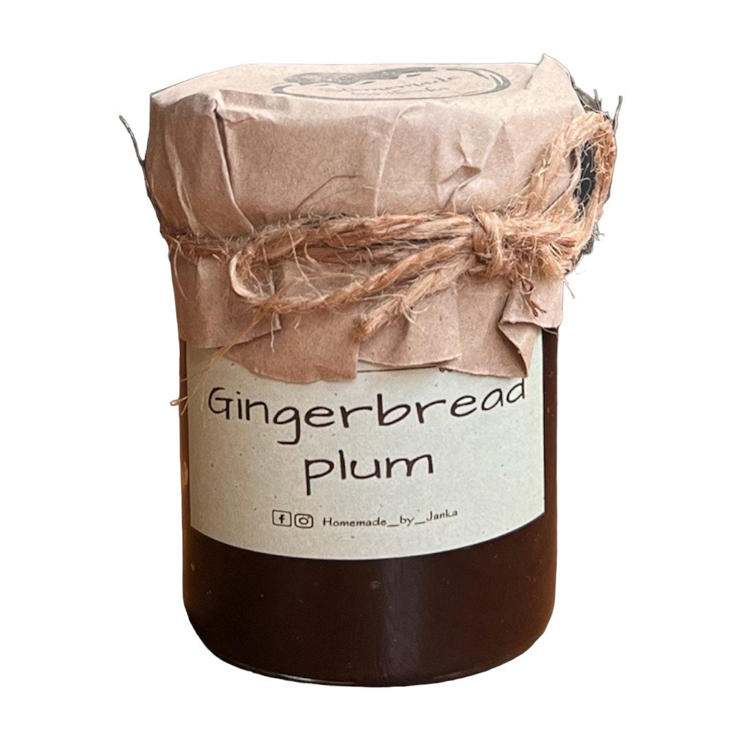 HOMEMADE BY JANKA  Gingerbread Plum Jam | 220g