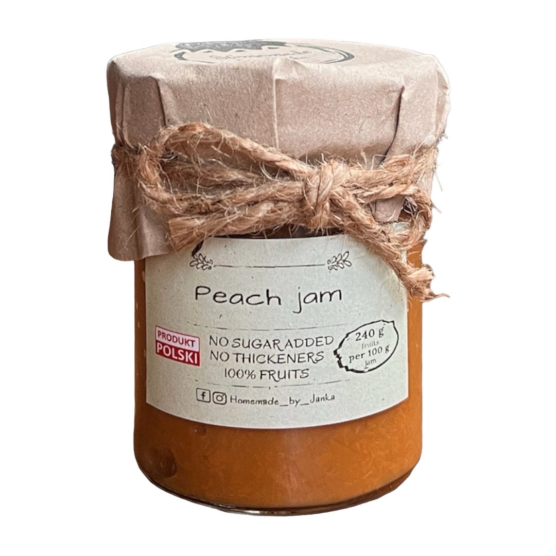 HOMEMADE BY JANKA  Peach Jam | 240g