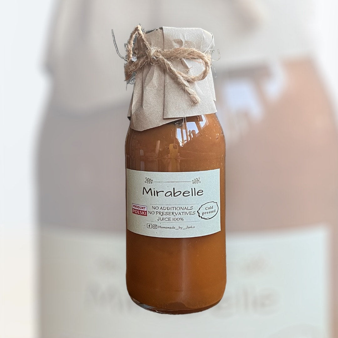 HOMEMADE BY JANKA   Mirabelle Juice | Cold Pressed | 330ml