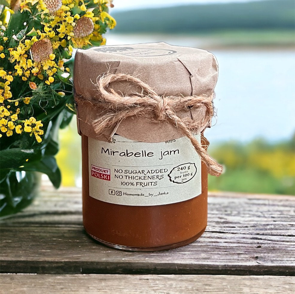 HOMEMADE BY JANKA   Mirabelle Jam  | 220g