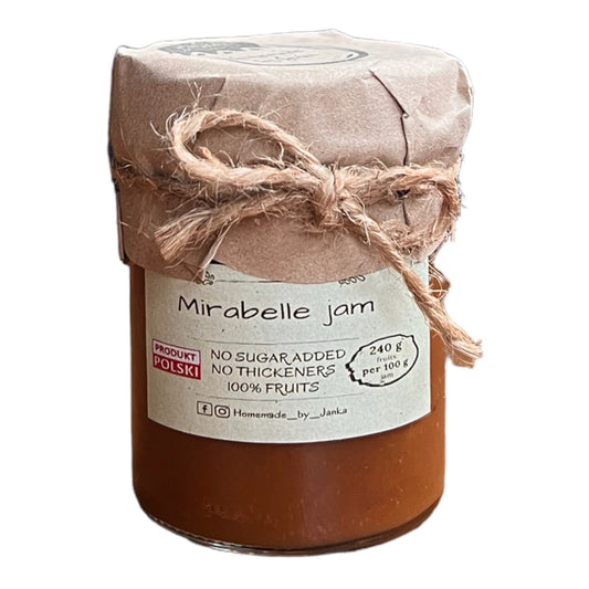 HOMEMADE BY JANKA   Mirabelle Jam  | 220g