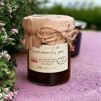 HOMEMADE BY JANKA  Chokeberry Jam  | 220g