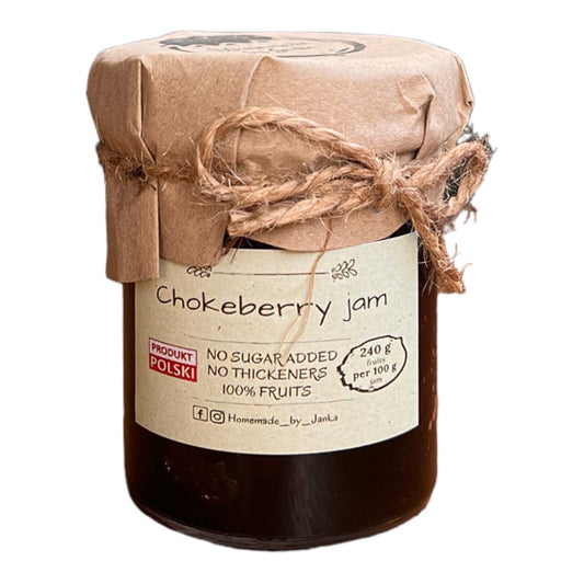 HOMEMADE BY JANKA  Chokeberry Jam  | 220g
