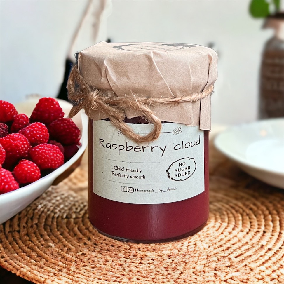 HOMEMADE BY JANKA  Raspberry Cloud  | 220g
