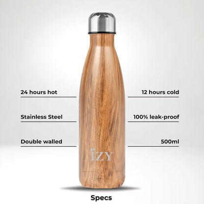 IZY Bottles  Design Brown | 500ML