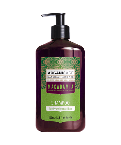 ARGANICARE Macadamia Shampoo for Dry and Damaged Hair | 400ml