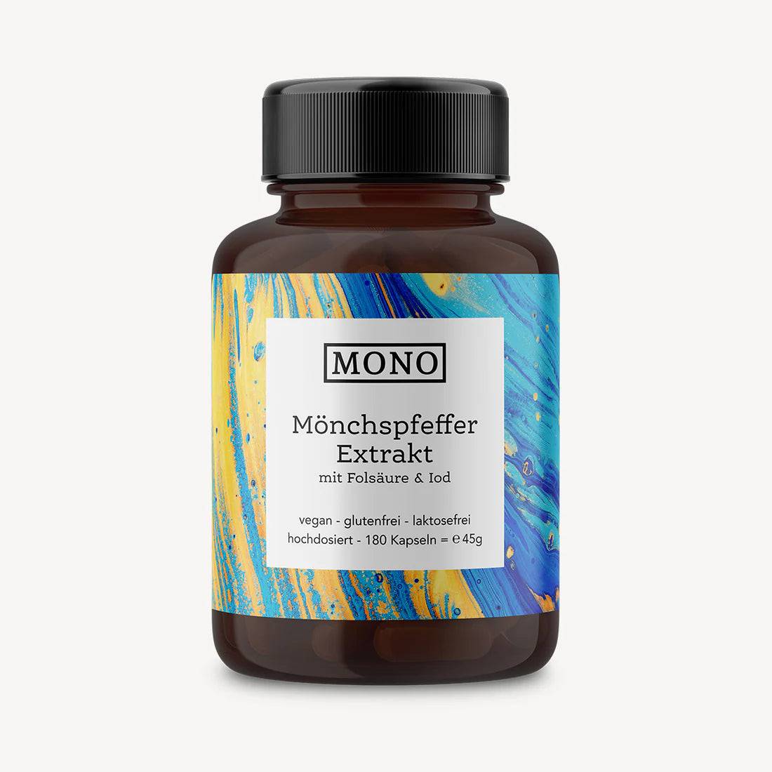 MONO Chaste Tree Highly Dosed - Premium Extract | 180 Capsules