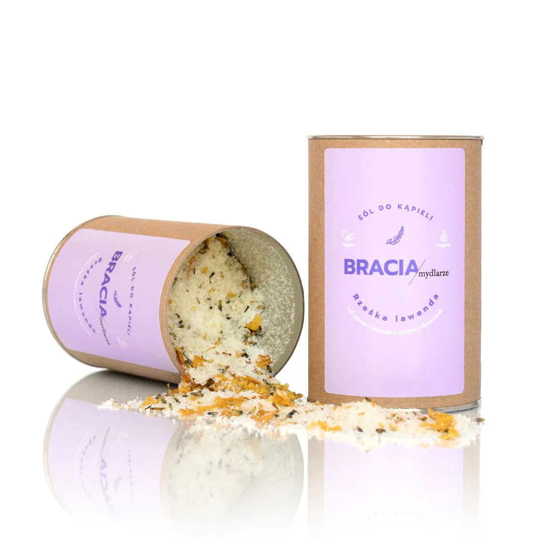 Bracia Mydlarze  Brisk Lavender | Bath Salt 300g