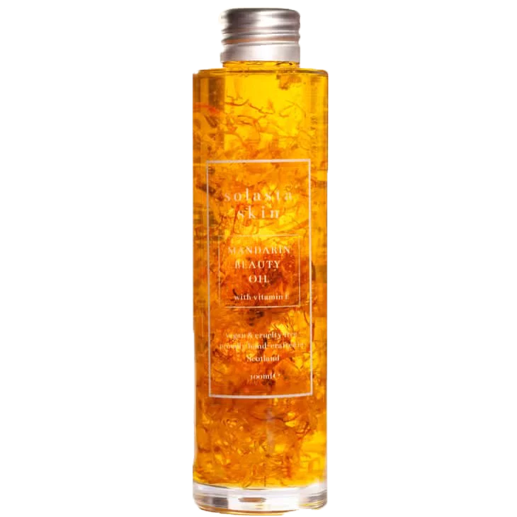 Solasta Skin  Mandarin Beauty Oil (Face, Hair, Body + Bath) | 100ml