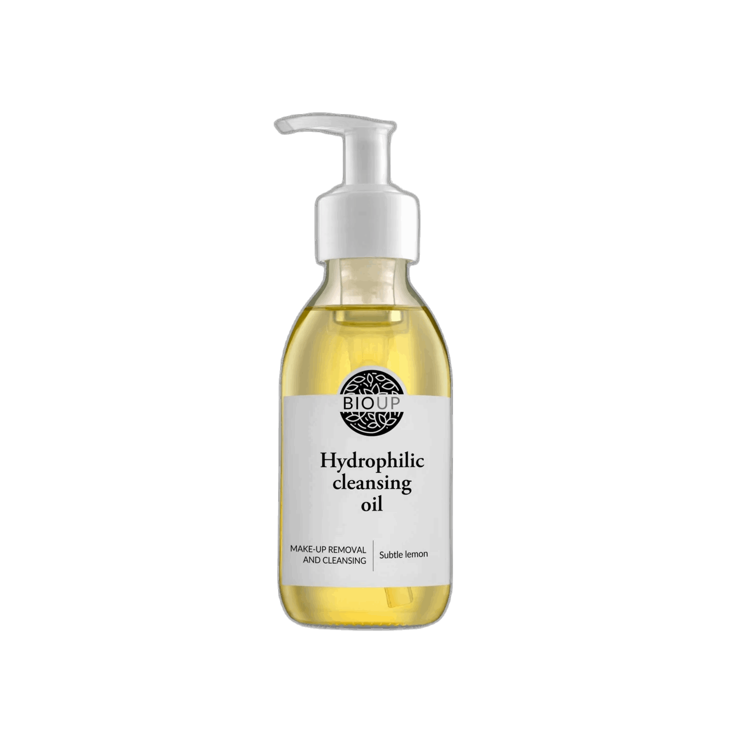 BIOUP Hydrophilic Cleansing Oil, Delicate Lemon | 150ml glass bottle