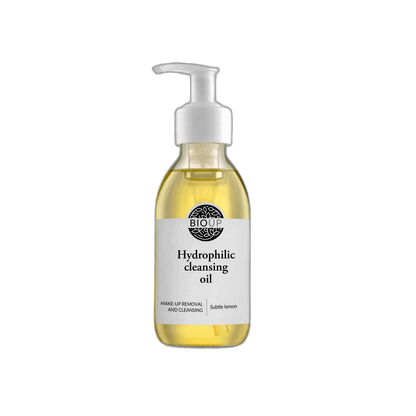 BIOUP Hydrophilic Cleansing Oil, Delicate Lemon | 150ml glass bottle