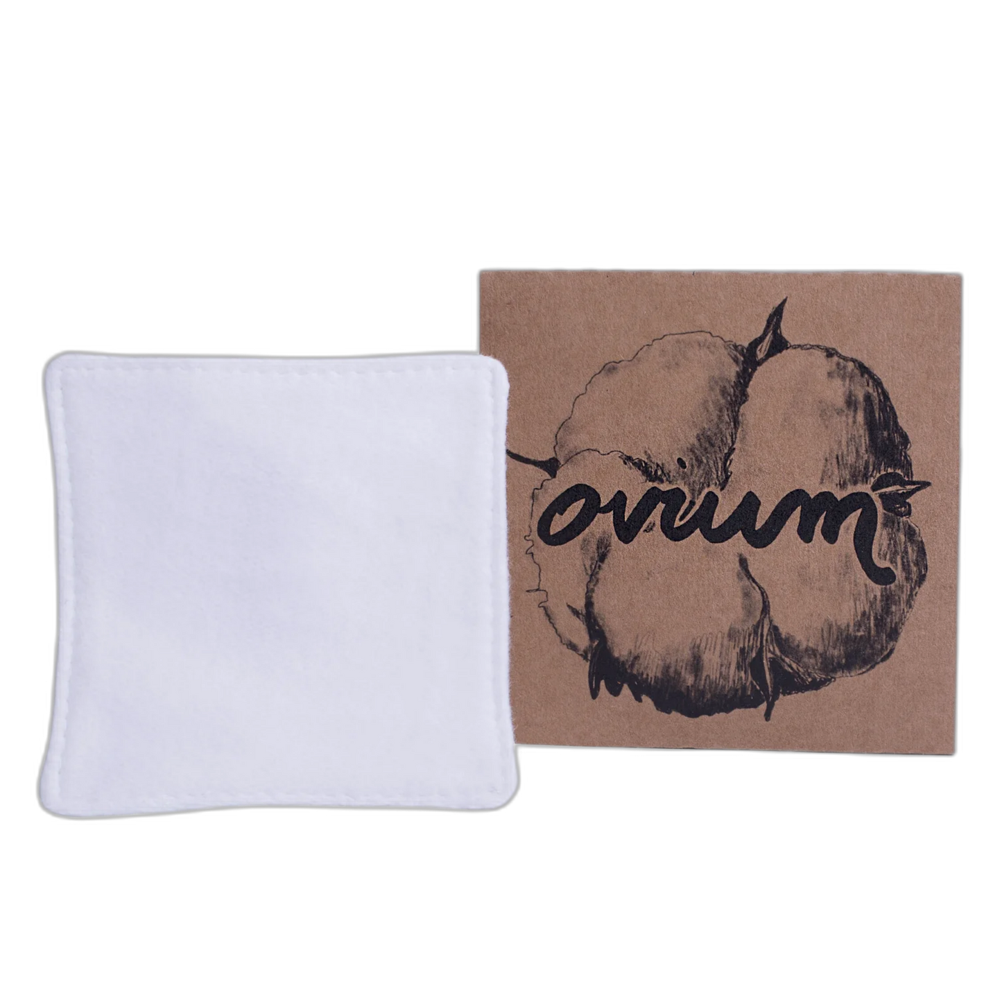 OVIUM  Big Reusable Cotton Pad - White