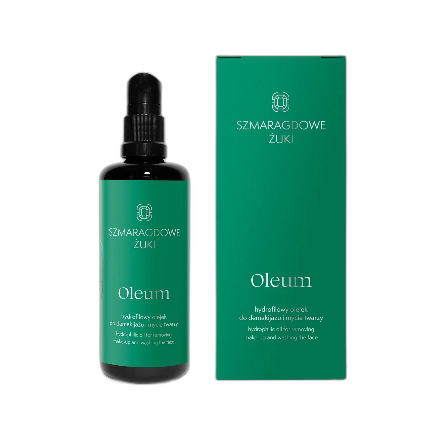 Szmaragdowe Żuki OLEUM - Hydrophilic Oil for Make-Up Removal And Face Cleaning  | 100ml