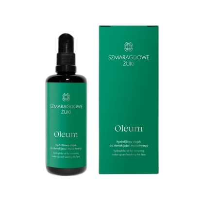 Szmaragdowe Żuki OLEUM - Hydrophilic Oil for Make-Up Removal And Face Cleaning  | 100ml Best Before February 2024