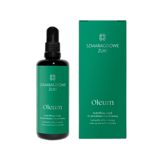 Szmaragdowe Żuki OLEUM - Hydrophilic Oil for Make-Up Removal And Face Cleaning  | 100ml Best Before February 2024