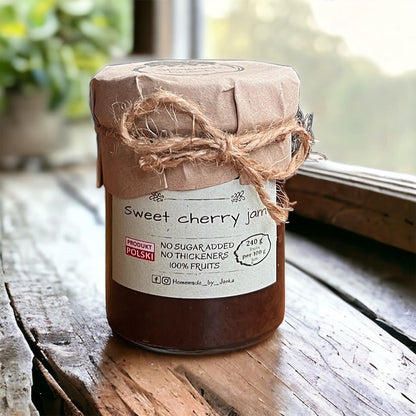 HOMEMADE BY JANKA Sweet Cherry Jam 220g