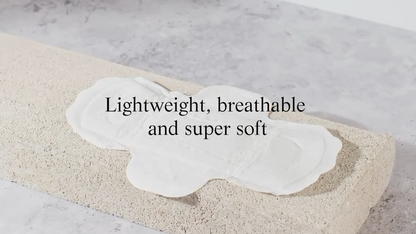 GRACE & GREEN   Organic Bamboo Night Pads - with Wings