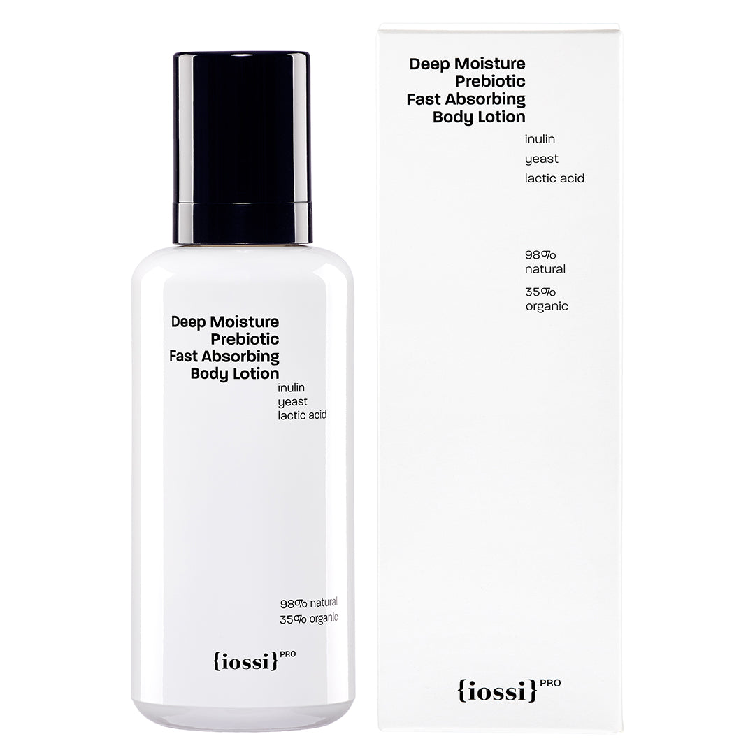 IOSSI Deep Moisture Prebiotic Fast Absorbing Body Lotion | 200 ml Best Before the October 2023