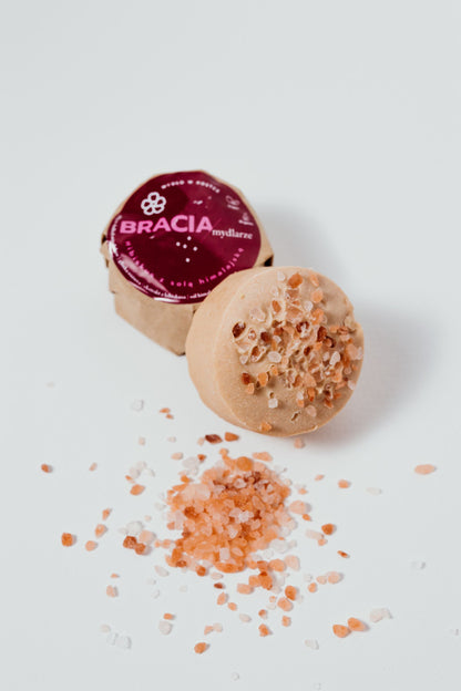 Bracia Mydlarze  Hibiscus and Himalayan Salt | Peeling Soap Best Before 08.11.2023
