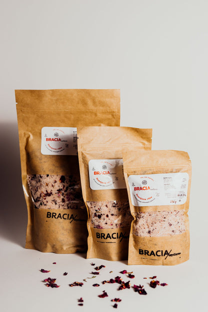 BRACIA MYDLARZE  Tame Rose Bath Salt | 250g Best Before 14 July 2024
