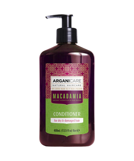 ARGANICARE Macadamia Conditioner for Dry and Damaged Hair | 400ml