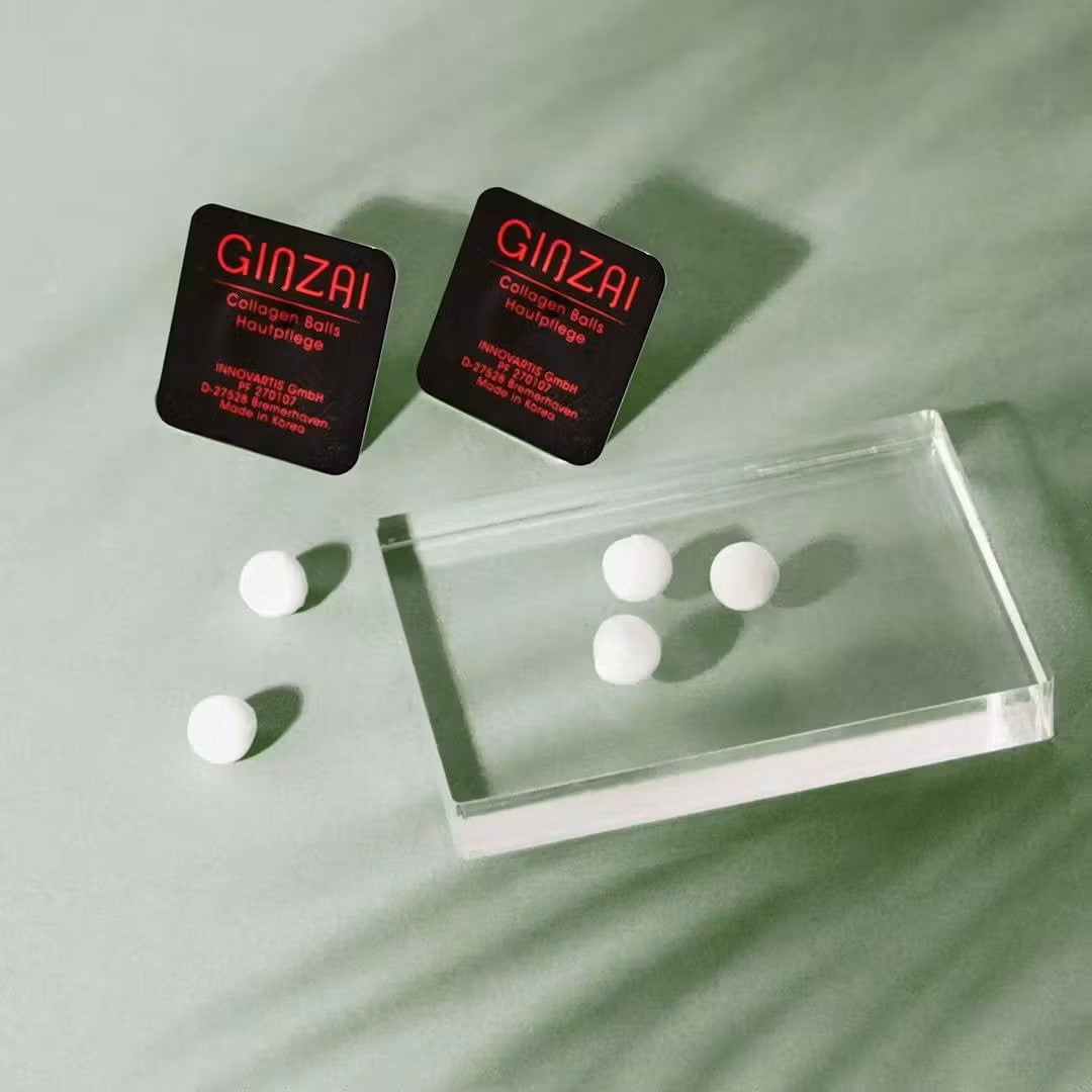GINZAI Collagen Balls with Ginseng