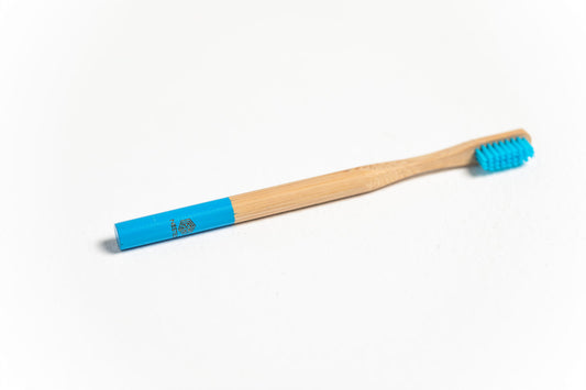 NESTED Bamboo Toothbrush Blue