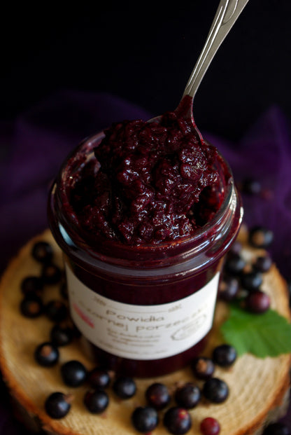 HOMEMADE BY JANKA  Blackcurrant Jam  | 220g