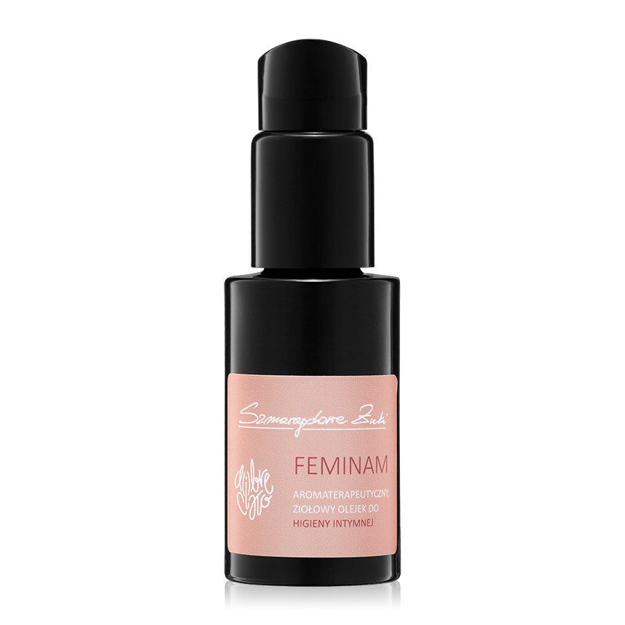 Szmaragdowe Żuki FEMINAM AROMATHERAPY Herbal Oil for Intimate Hygiene | 50ml ( change of appearance )
