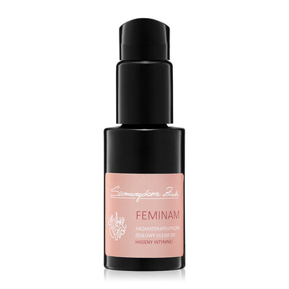 Szmaragdowe Żuki FEMINAM AROMATHERAPY Herbal Oil for Intimate Hygiene | 50ml Best Before February 2024