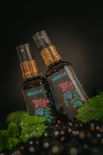 BRACIA MYDLARZE  Currant-Raspberry-Melissa Hydrolate | All Skin Types | 50ml