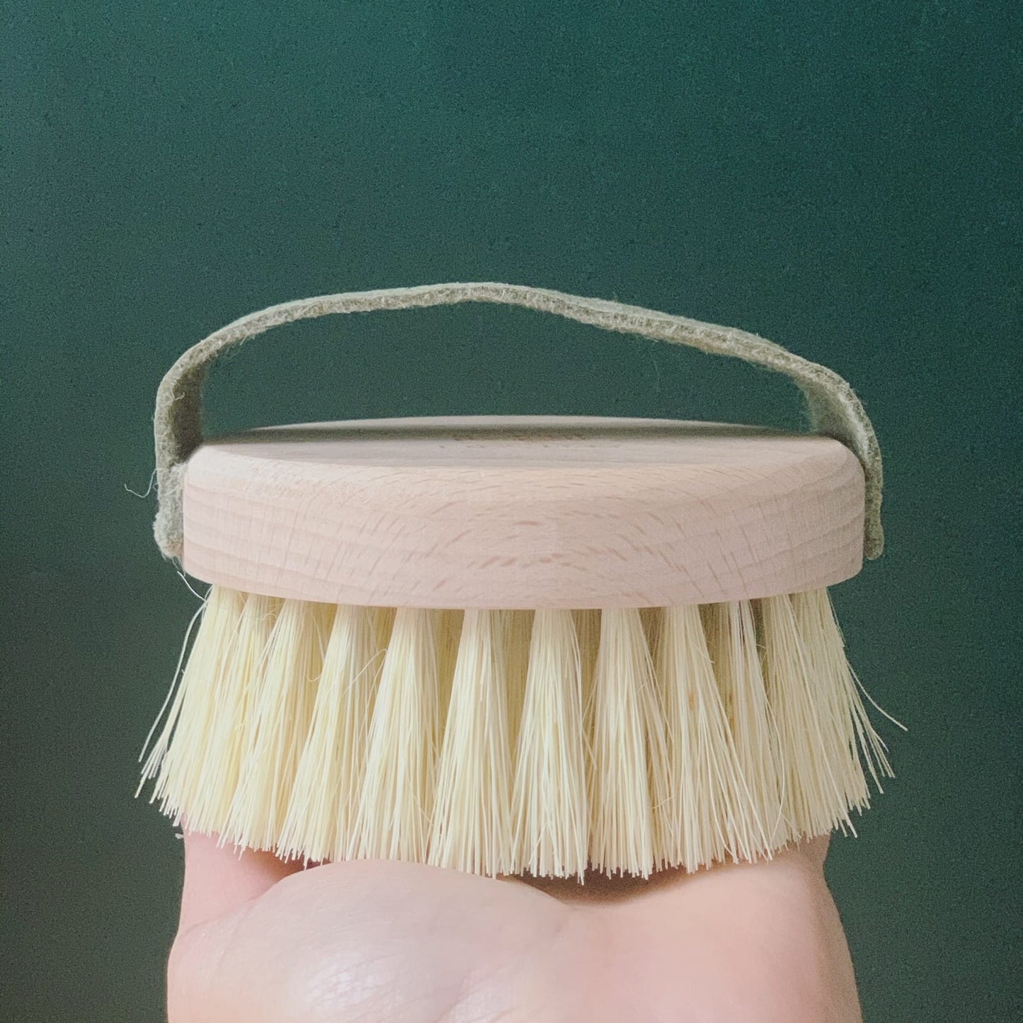 NESTED Tampico Body Brush- BOHO -  Pineapple Skin Strap