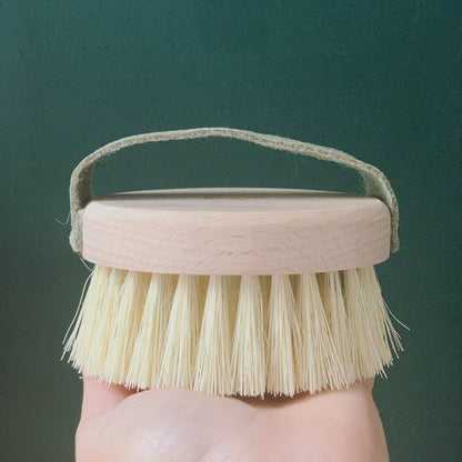 NESTED Tampico Body Brush- BOHO -  Pineapple Skin Strap