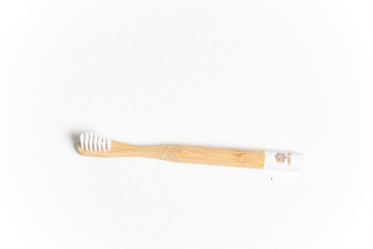 NESTED Bamboo Toothbrush - Child - White