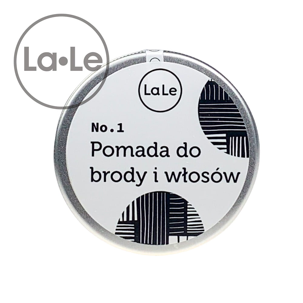 La- Le  No.1 Hair and Beard Pomade | 50ml Best Before 22.08.2023