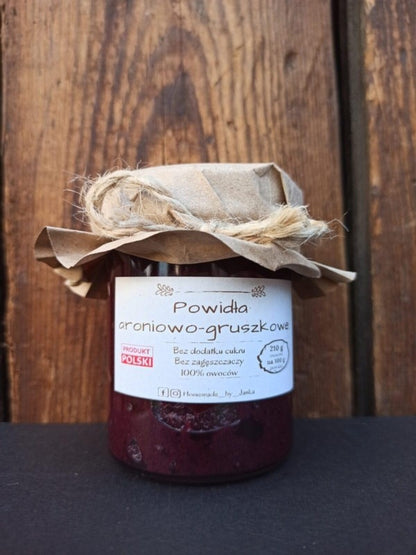 Homemade by Janka Chokeberry and Pear Jam 220g Best Before 03.09.2023