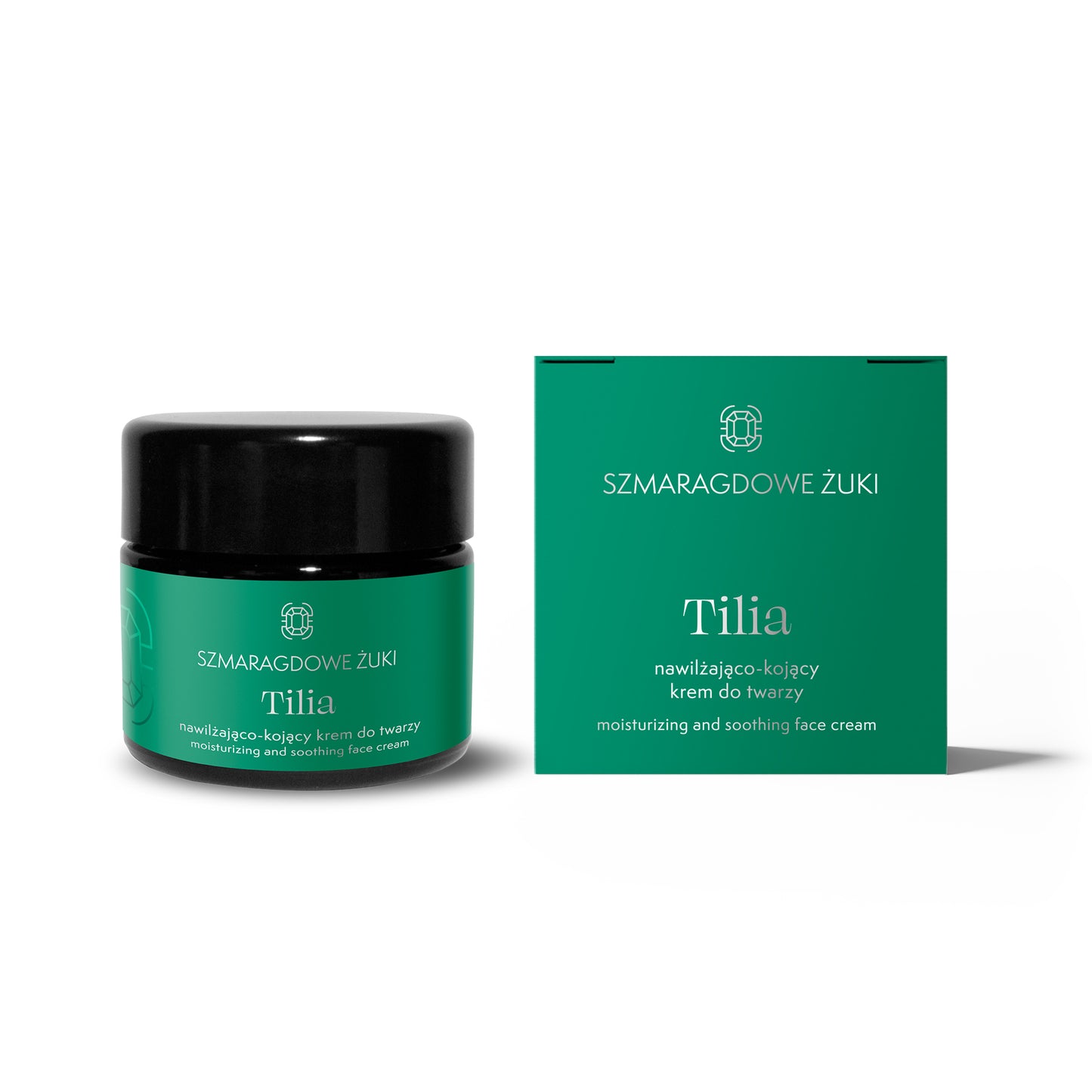 Szmaragdowe Żuki/Emerald Beetles TILIA Moisturizing and Soothing Face Cream | 50g Best Before November 2023